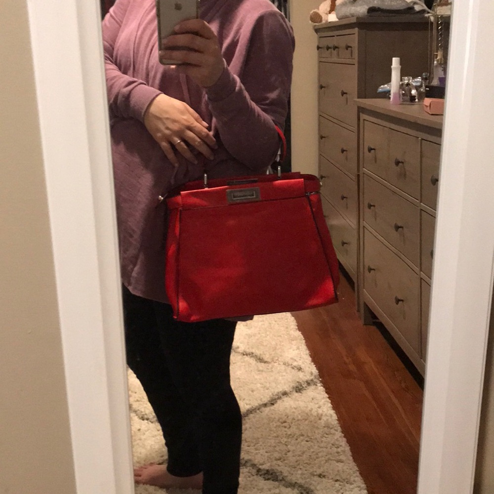 Brand new red bag